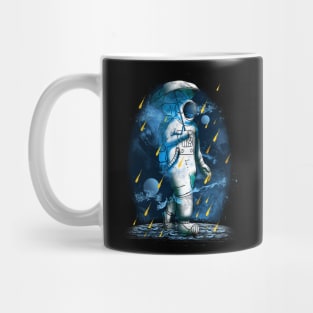 Astronaut Meteor Shower Space Mug